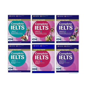 Sách Complete Ielts - full 6 quyển - combo 2 quyển - luyện thi ielts - Đen trắng - Tái bản