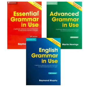 Sách Cambridge English Grammar In Use – Advanced Grammar In Use - Essential Grammar In Use - Luyện thi Ielts - Đen trắng