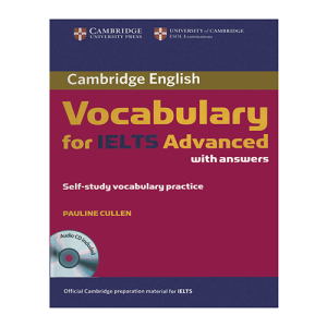 Sách Cambridge Vocabulary for IELTS Advanced - tặng mp3 - tái bản - đen trắng