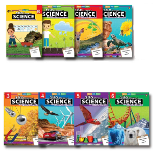 Sách 180 Days of Science 1-2-3-4-5-6
