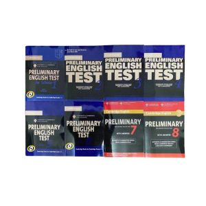 Sách - Trọn bộ 8 cuốn Preliminary English Test 8 cuốn (PET) Cambridge