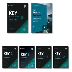 Sách A2 Key For Schools 1-2-3, A2 Key For Schools Trainer, Luyện Thi Key Ket